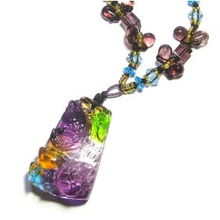 誠石緣古法琉璃時裝項鏈 年年有余，珠寶與汽車配飾的完美融合